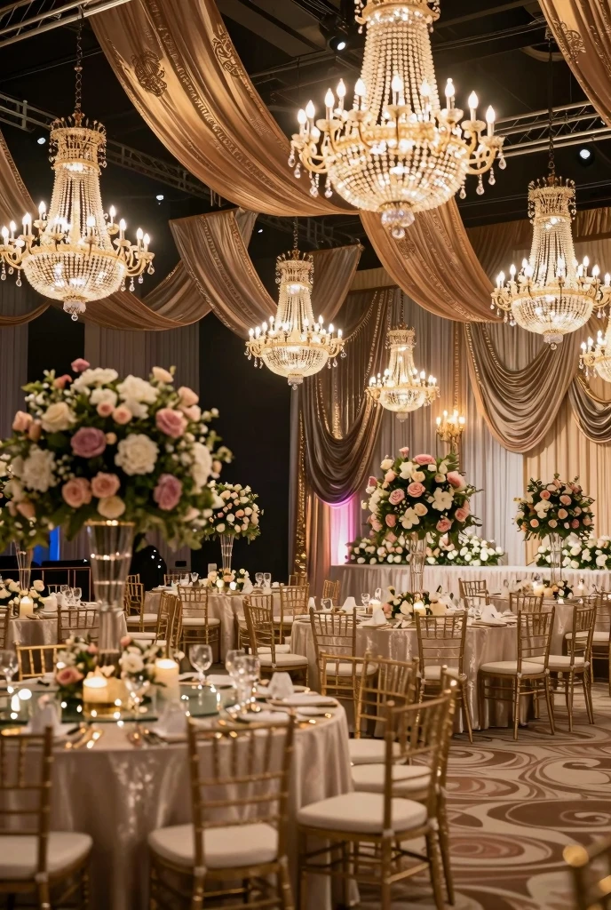 Luxury event decoration showcase by Thelaxenvraxylon