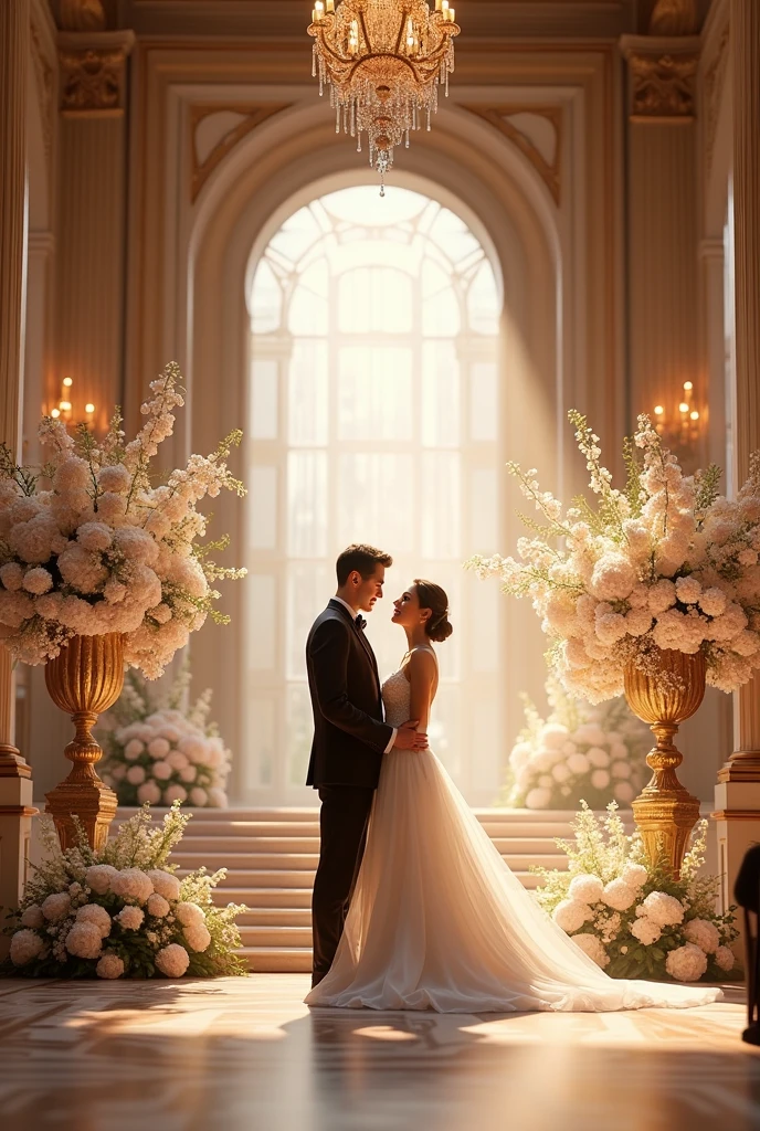 Elegant wedding ceremony decoration by Thelaxenvraxylon